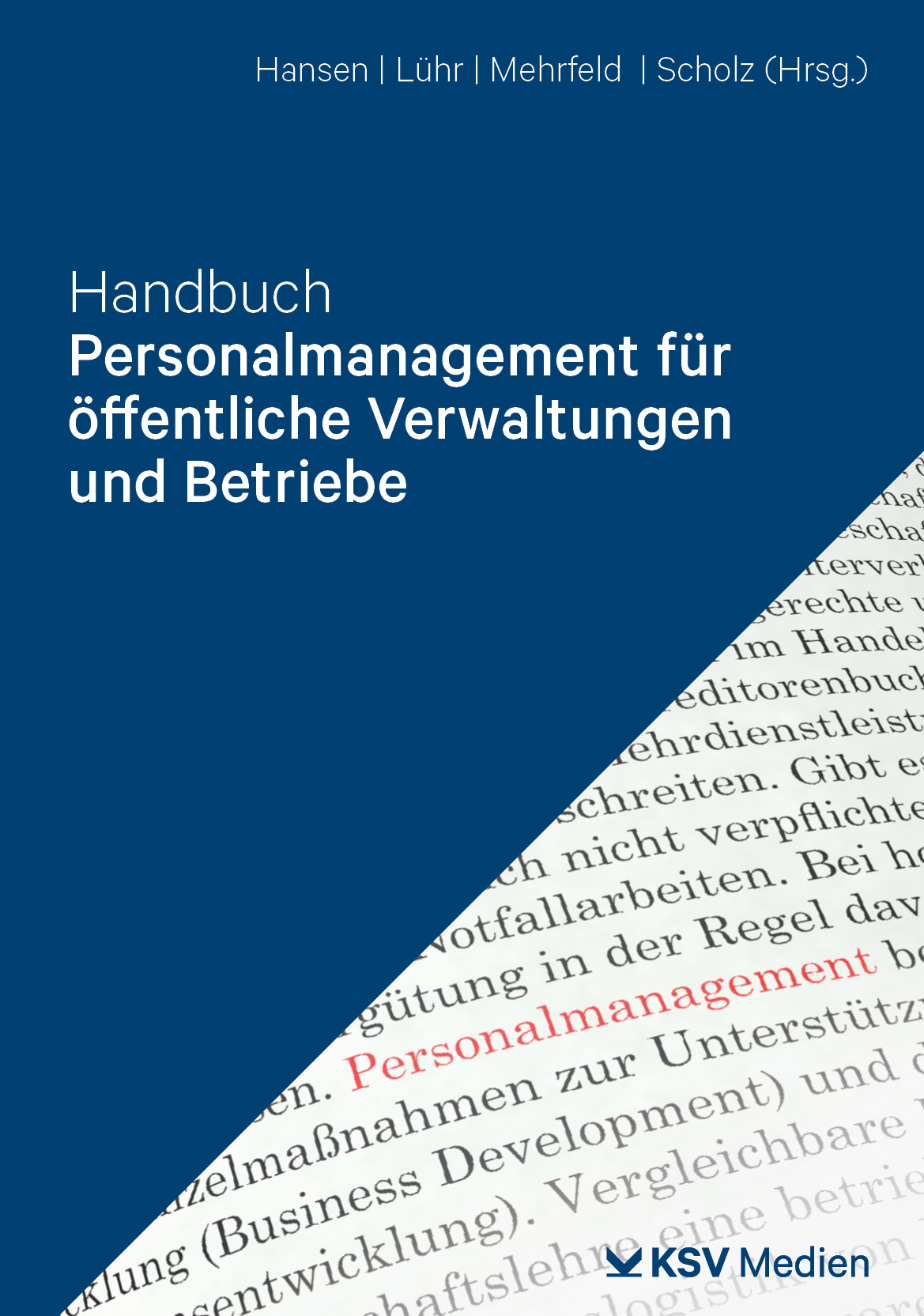 Handbuch Personalmanagement für öffentliche Verwaltungen und Betriebe