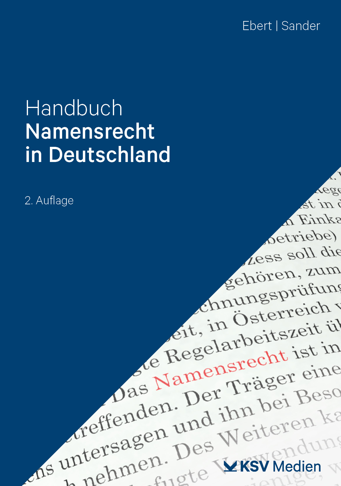 Handbuch Namensrecht in Deutschland